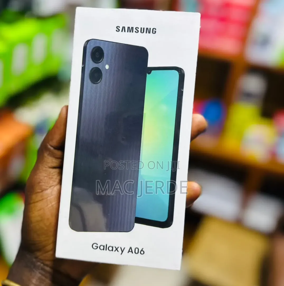 New Samsung Galaxy A06 128 GB Black