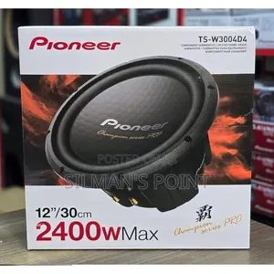 Pioneer 12" 2400 Watts Subwoofer