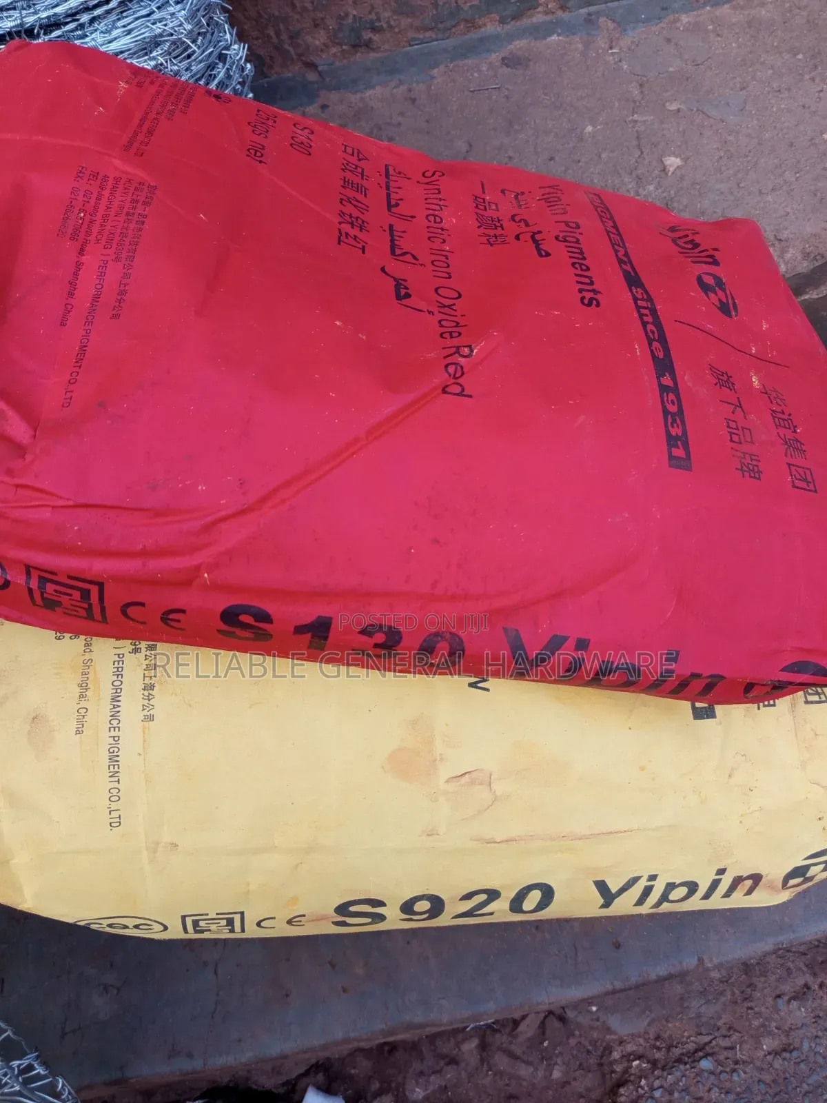Yellow Oxide Original 25kg