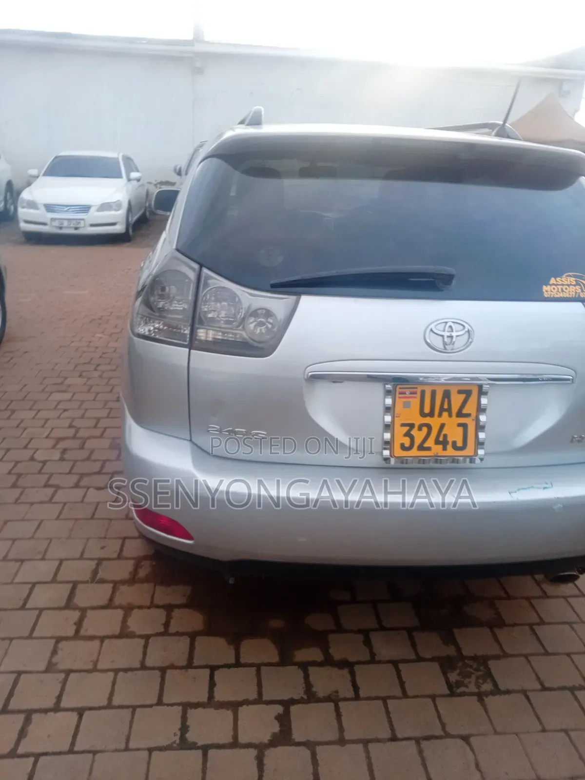 Toyota Harrier 2008 Silver