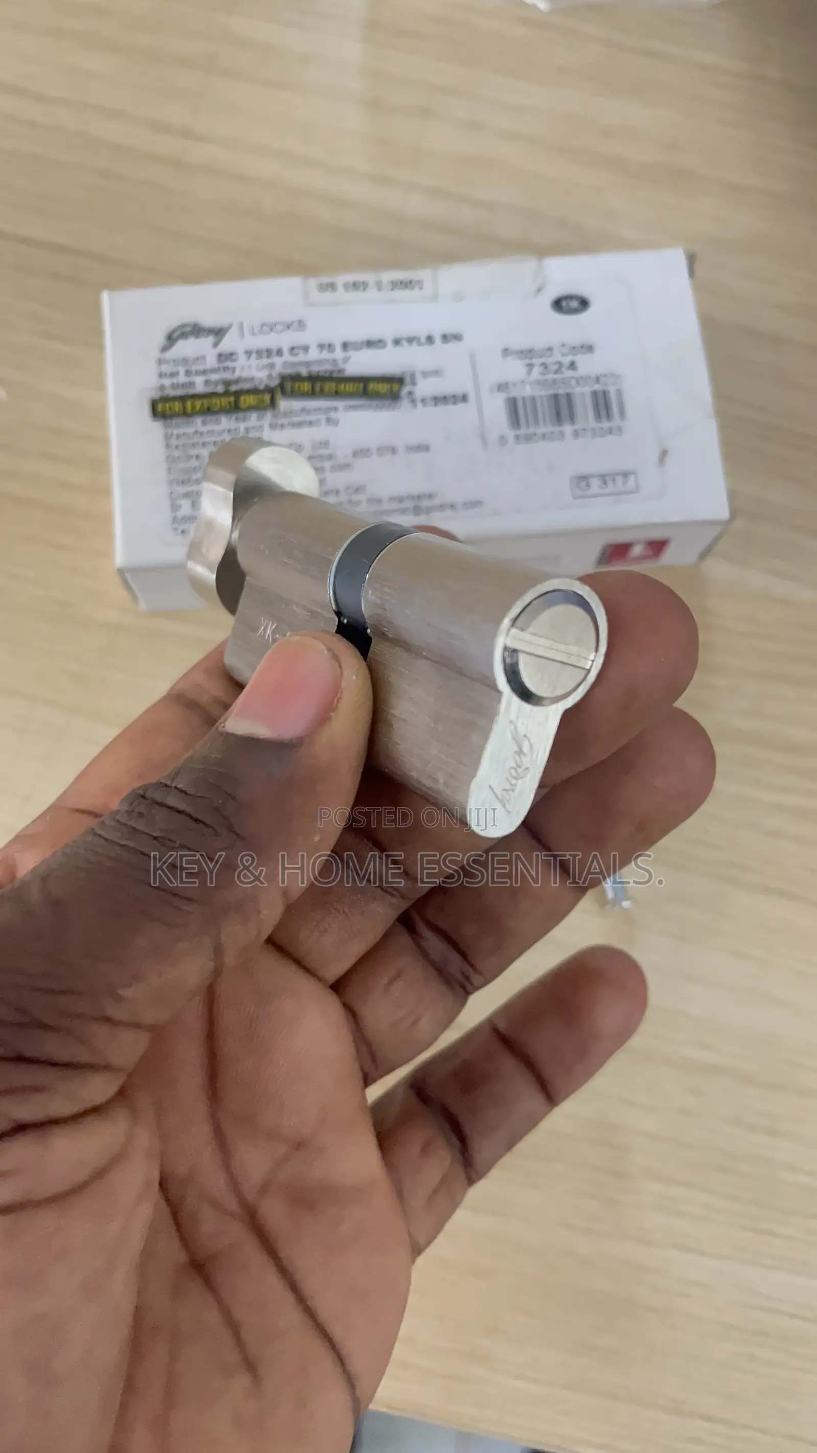 Godrej 70mm Keyless Euro Privacy Cylinder