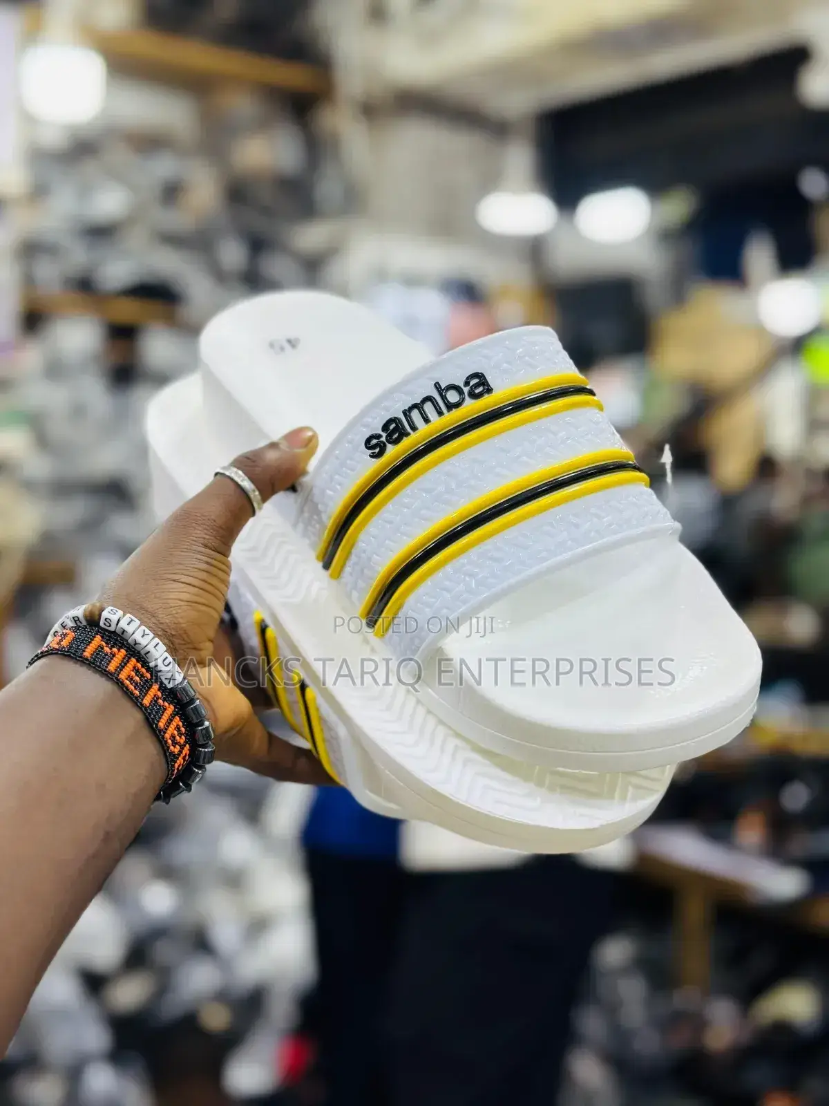 Samba Brand Slide Sandals
