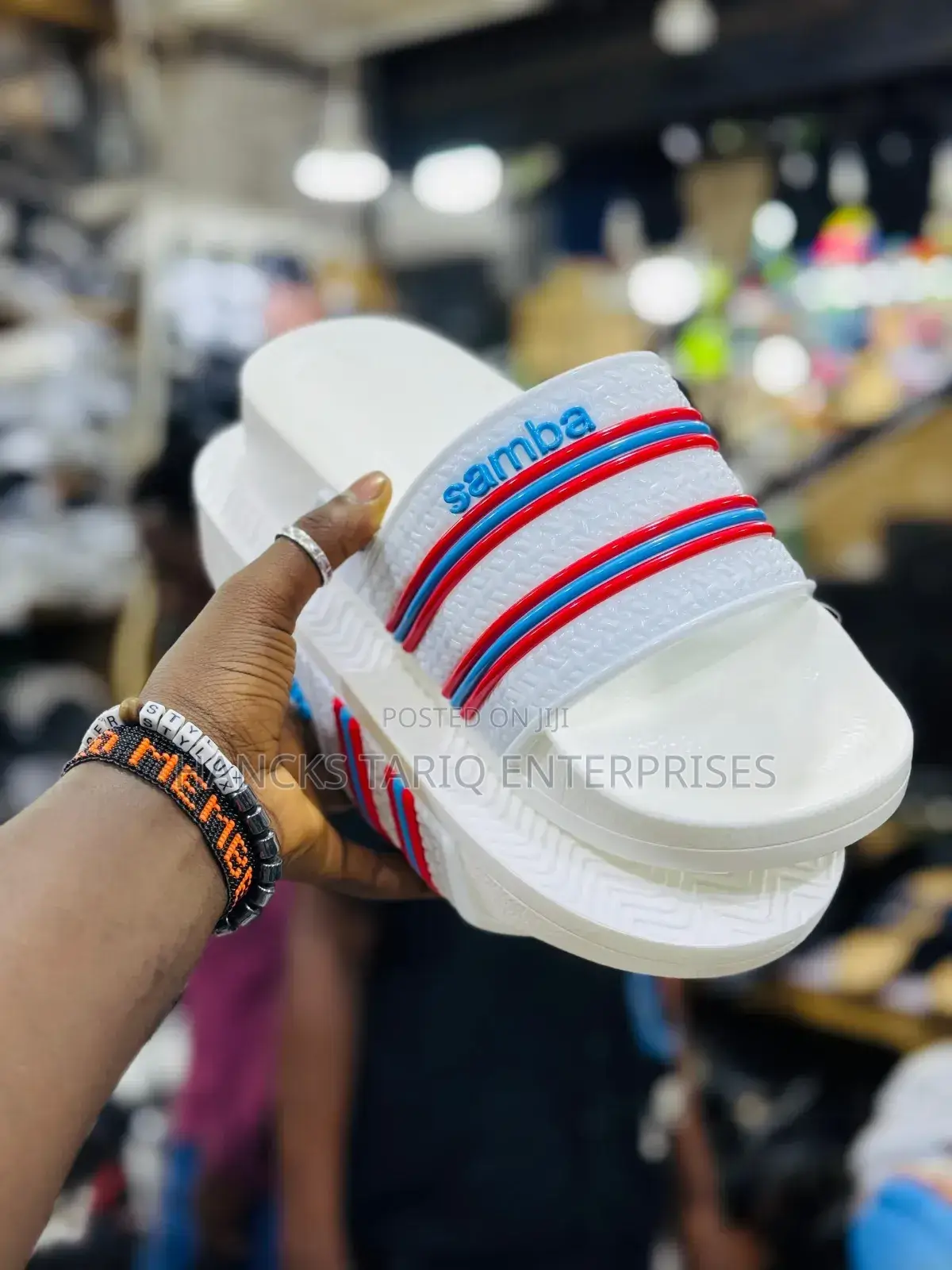 Samba Brand Slide Sandals