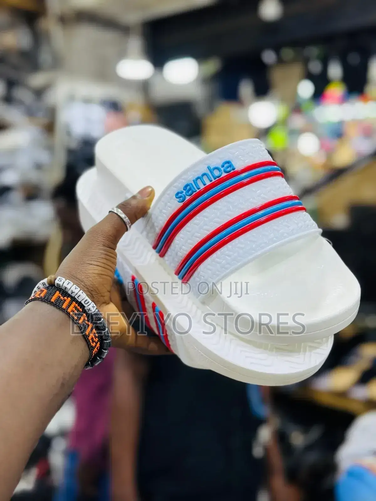 Samba Brand Slide Sandals