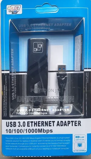 3.0 To Gigabit Ethernet Adapter To Provide High-speed Wired Internet