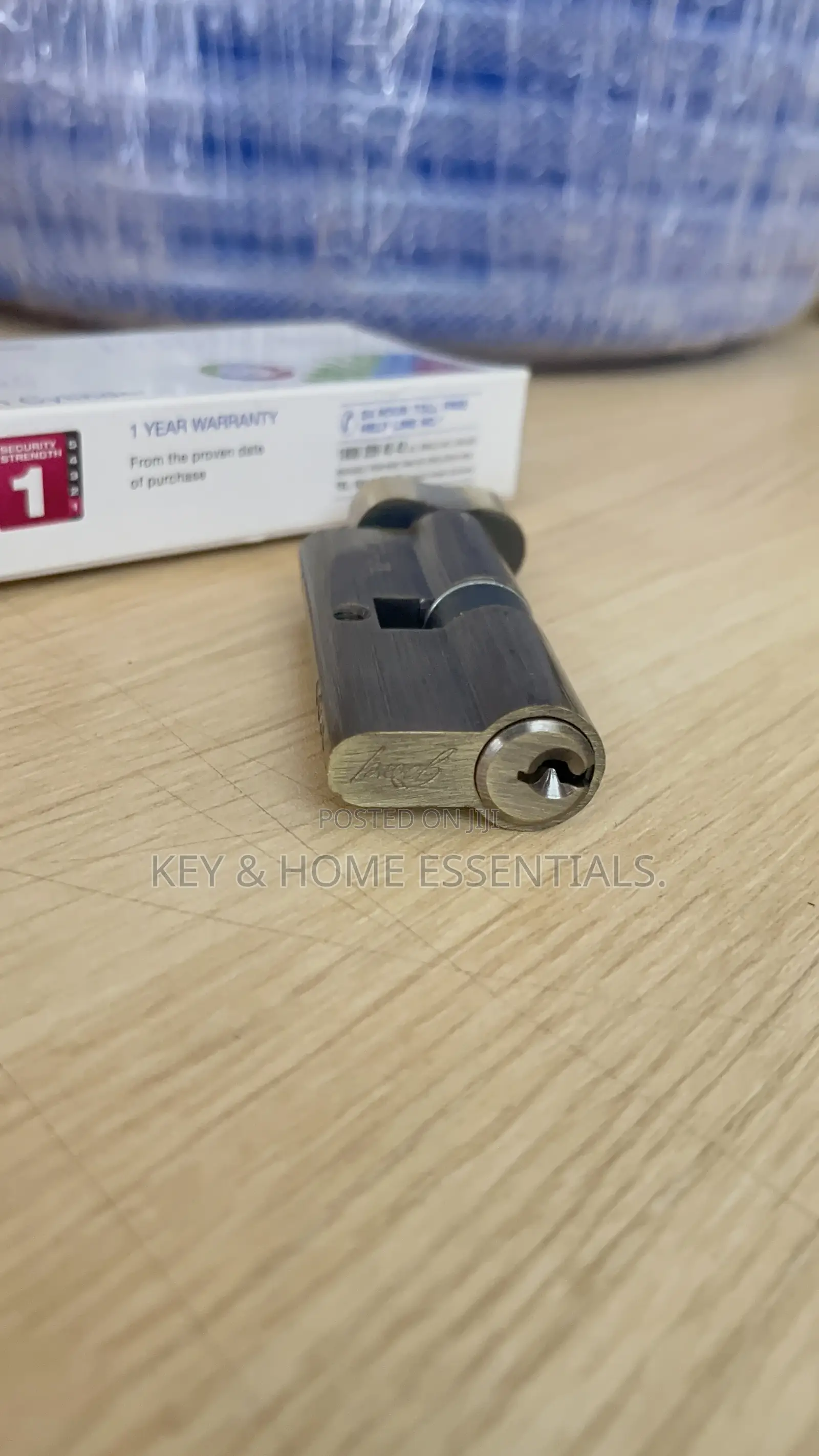 Lock Cylinder (Key Knob) – Antique Brass