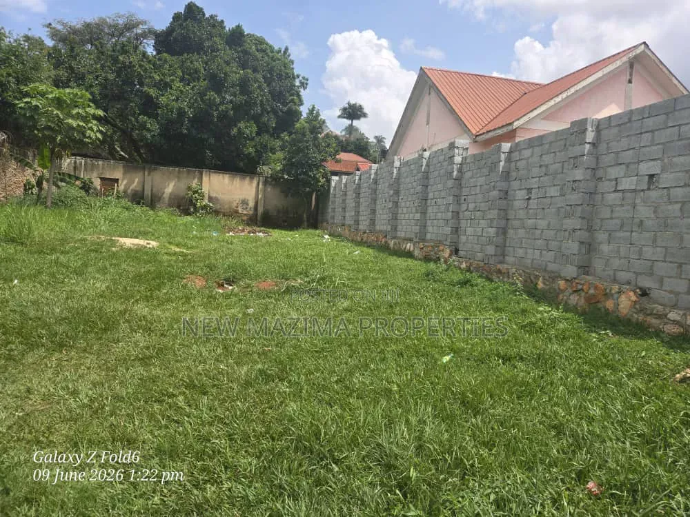 Beutiful Plot in Well Fence Onquicksale Heart of Buziga Konge Heights