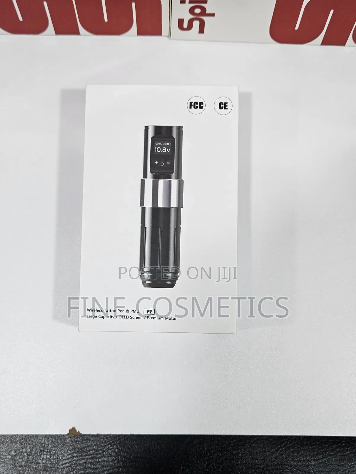 Two Batteries Premium Rechargeable Wireless Tattoo Machine Cordles Gun