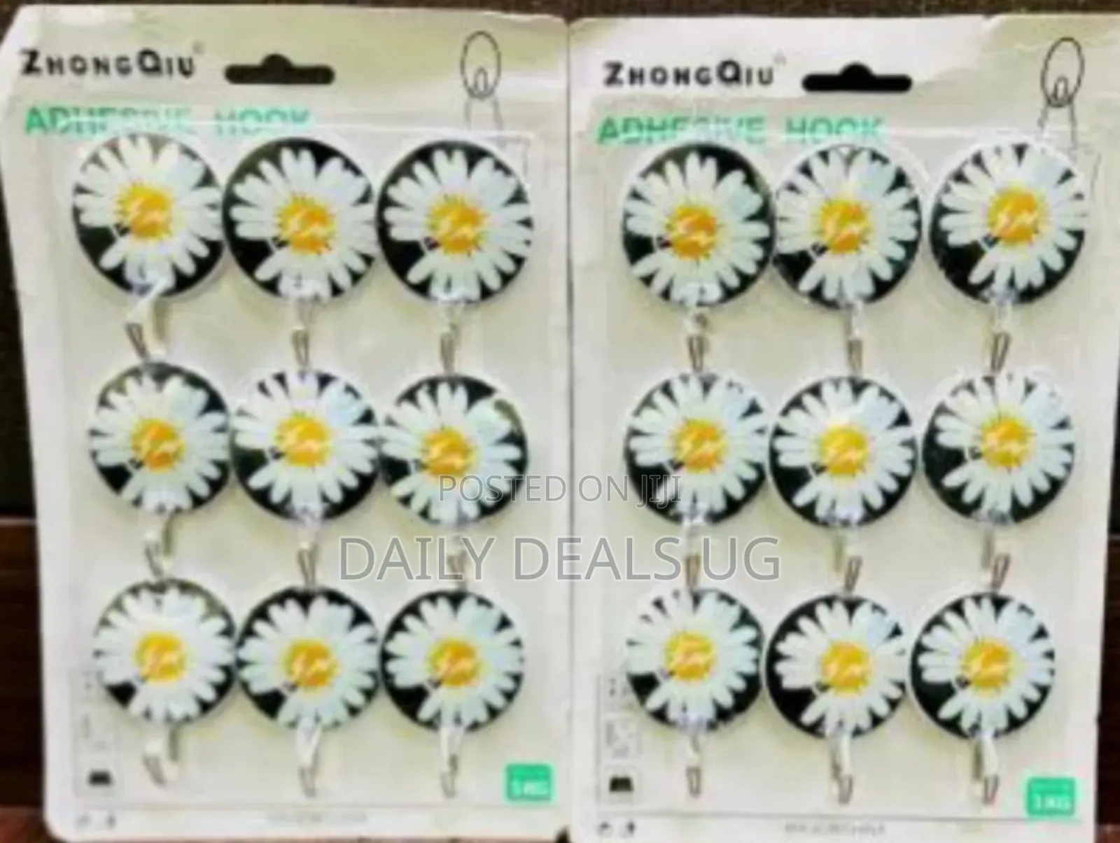 18 Pieces Adhesive Hooks