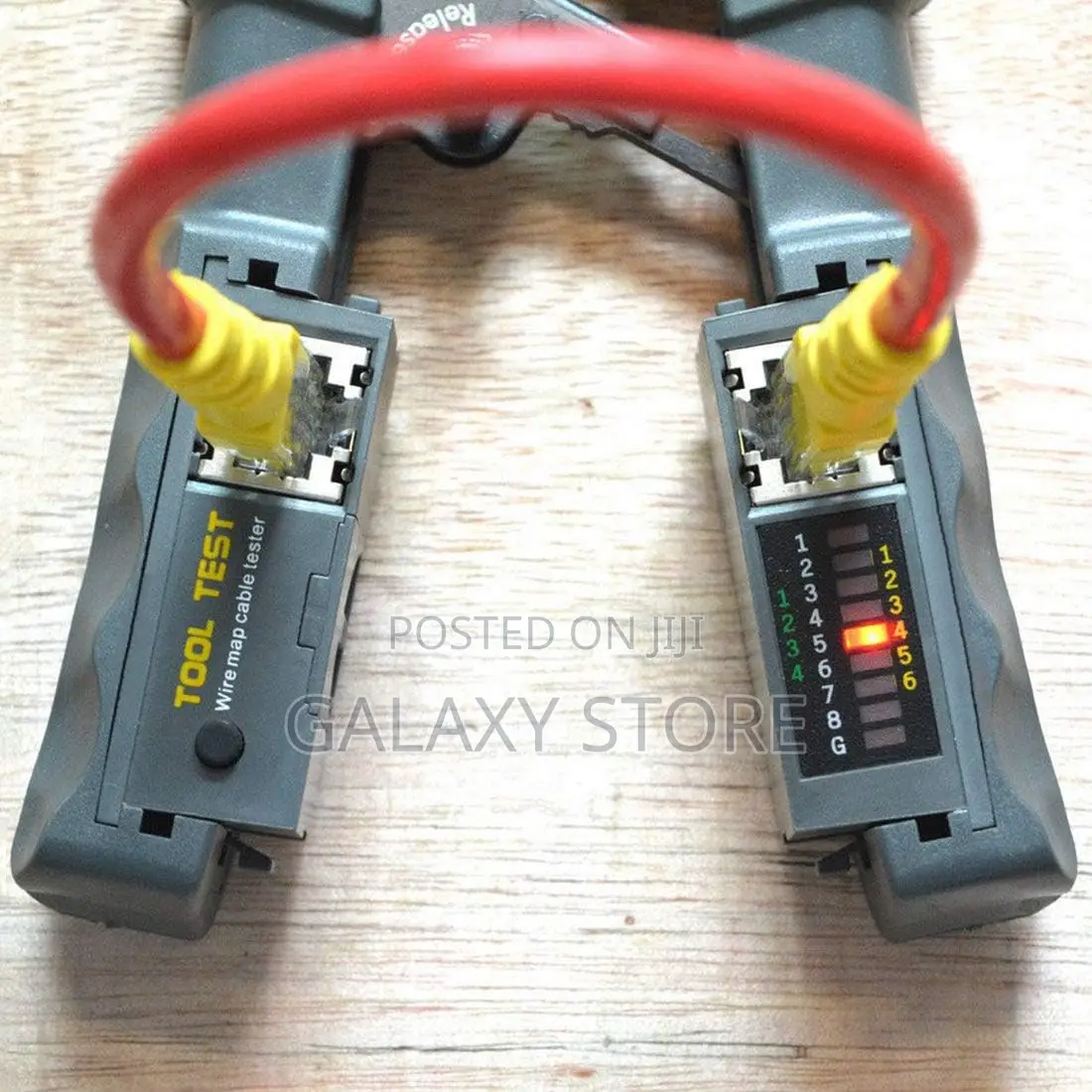 Ratcheting Modular Crimper With Network Cable Tester Cable Stripper