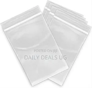 14cm by 10cm Clear Zip Lock Bags