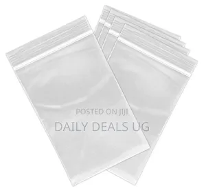 14cm by 10cm Clear Zip Lock Bags