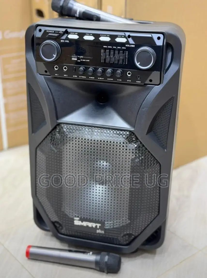 Smart Plus 12" Professional Rechargeable Trolley Speaker System,