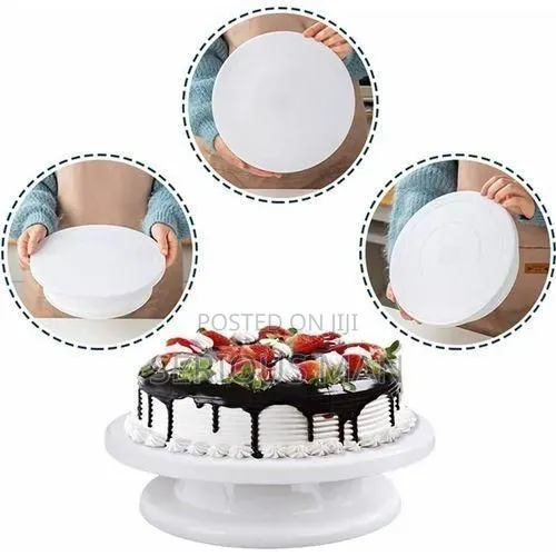 Cake Decorating Turntable - White
