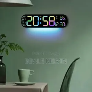 Digital Alarm Clock Large Display