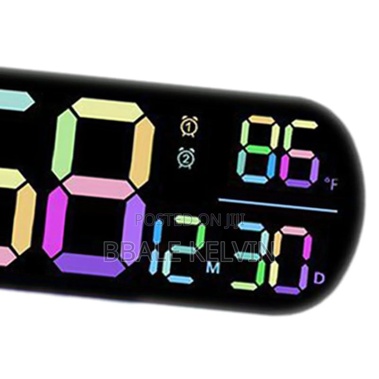 Digital Alarm Clock Large Display