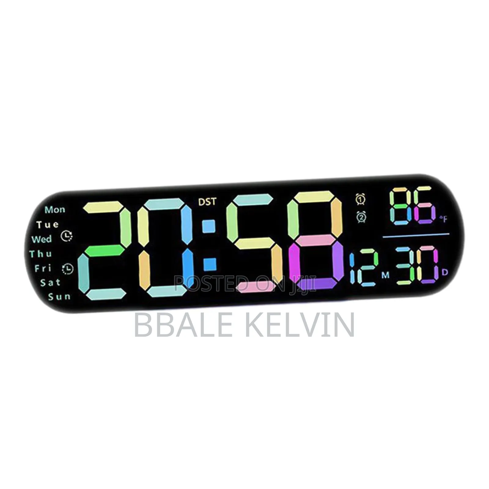 Digital Alarm Clock Large Display