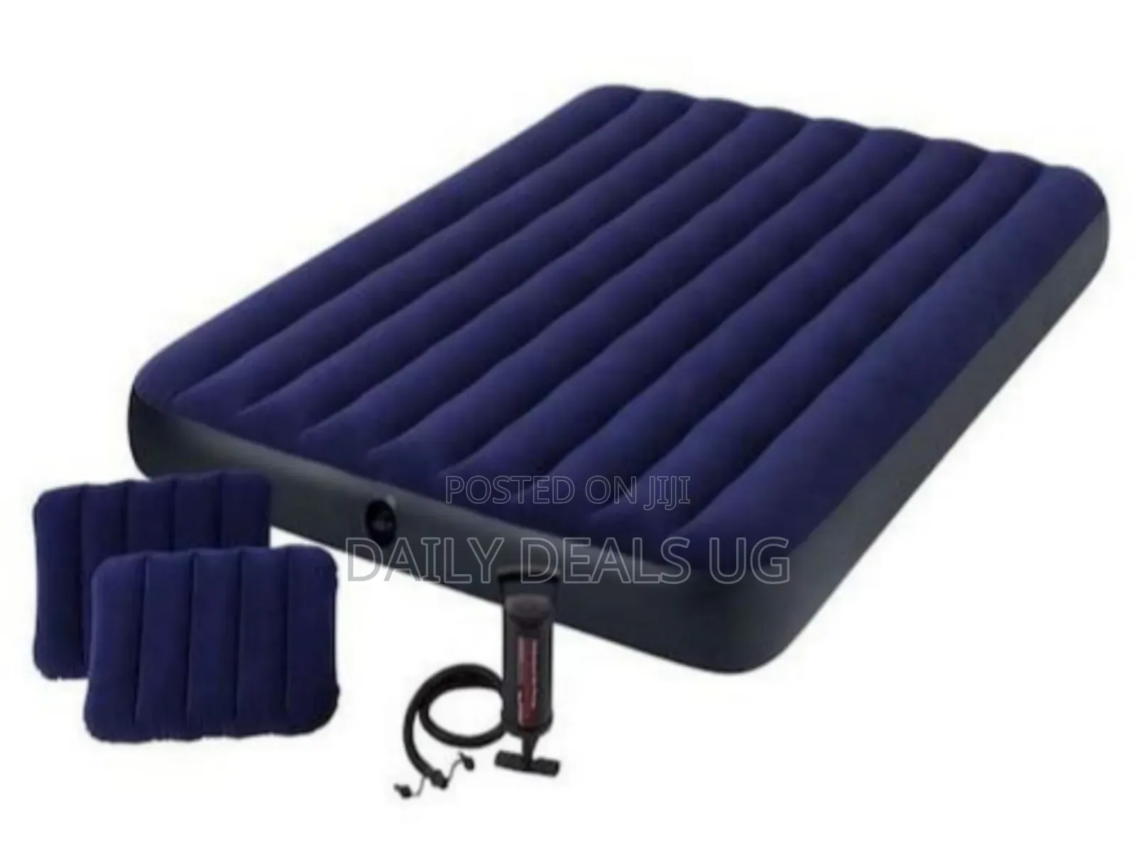 Intex (5*6) Inflatable Air Mattress With Pillows and Pump