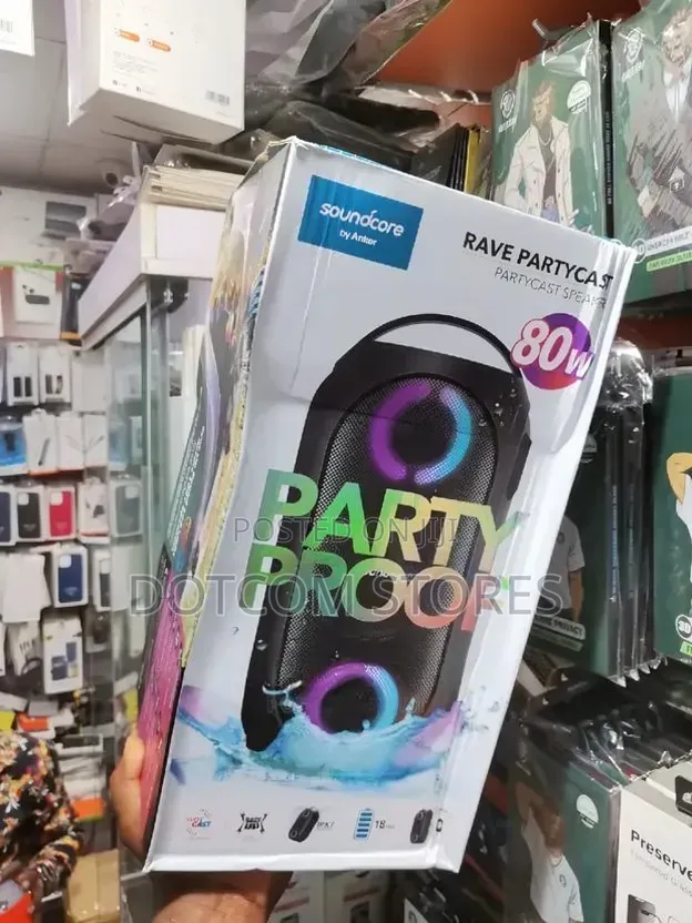 Anker Partyproof 80w Rave Partycast Bluetooth Speaker