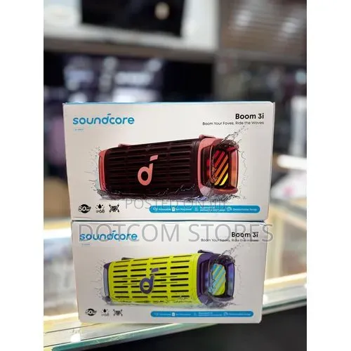Anker Soundcoreboom 3i Rugged Outdoor Speakers