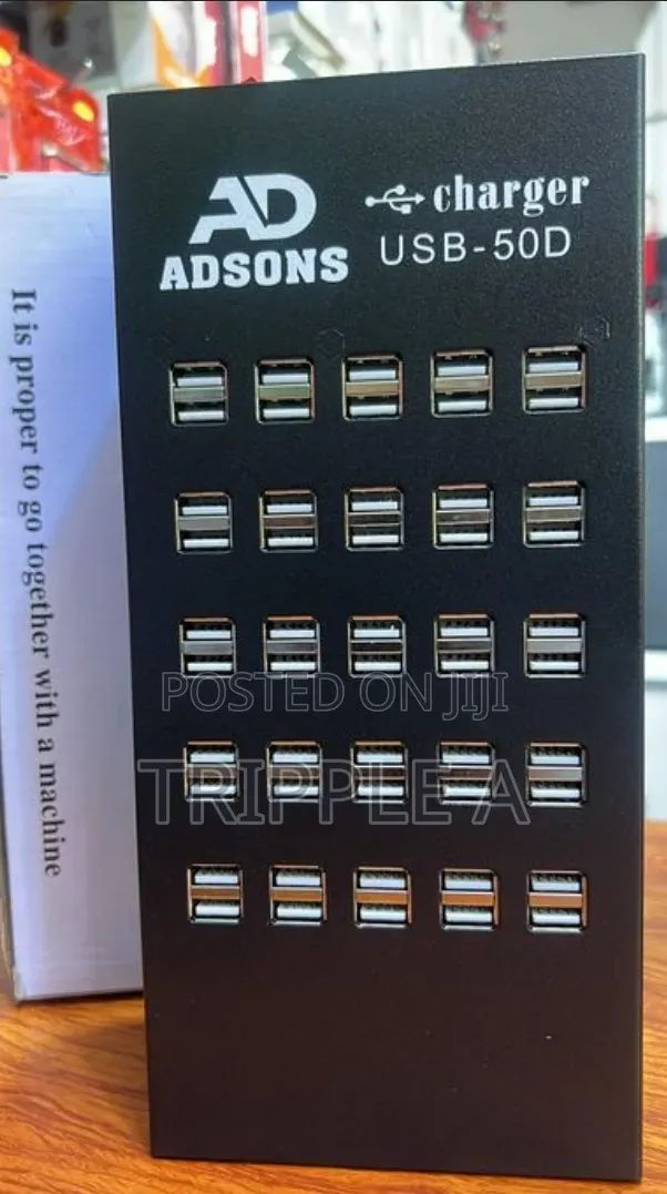 Intelligent Usb Charging Station With 50 Ports