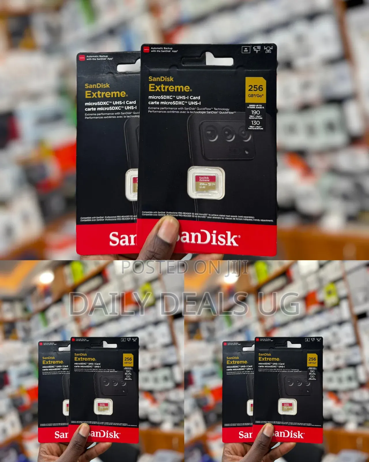 Sandisk Extreme 256gb Memory Card