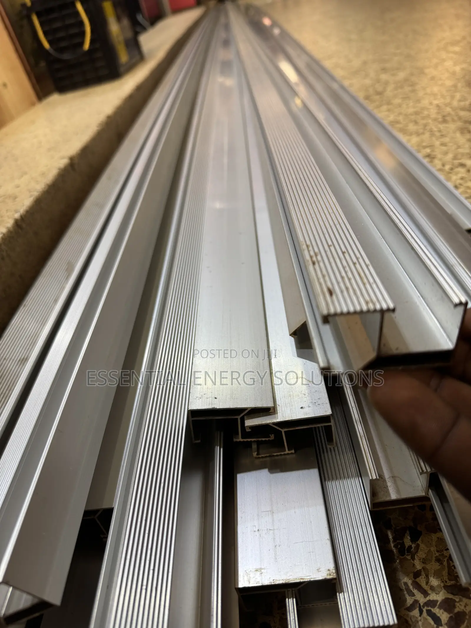 Aluminum Solar Panel Rails