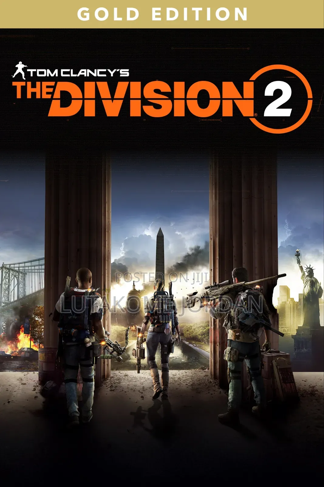 Division 2 Tom Clancy, for Pc/Laptop Game