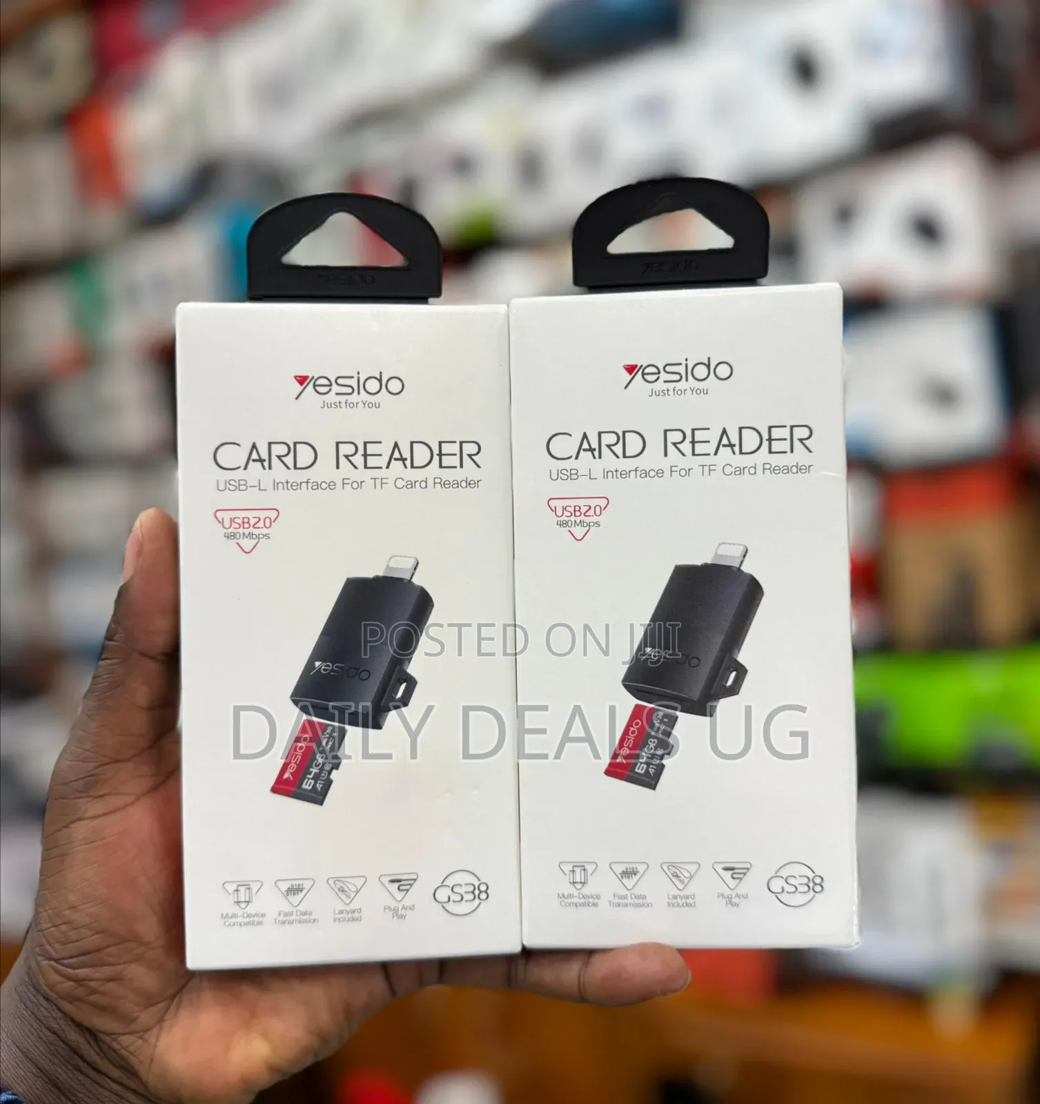 Yesido Gs38 Lightning to Tf Card Reader