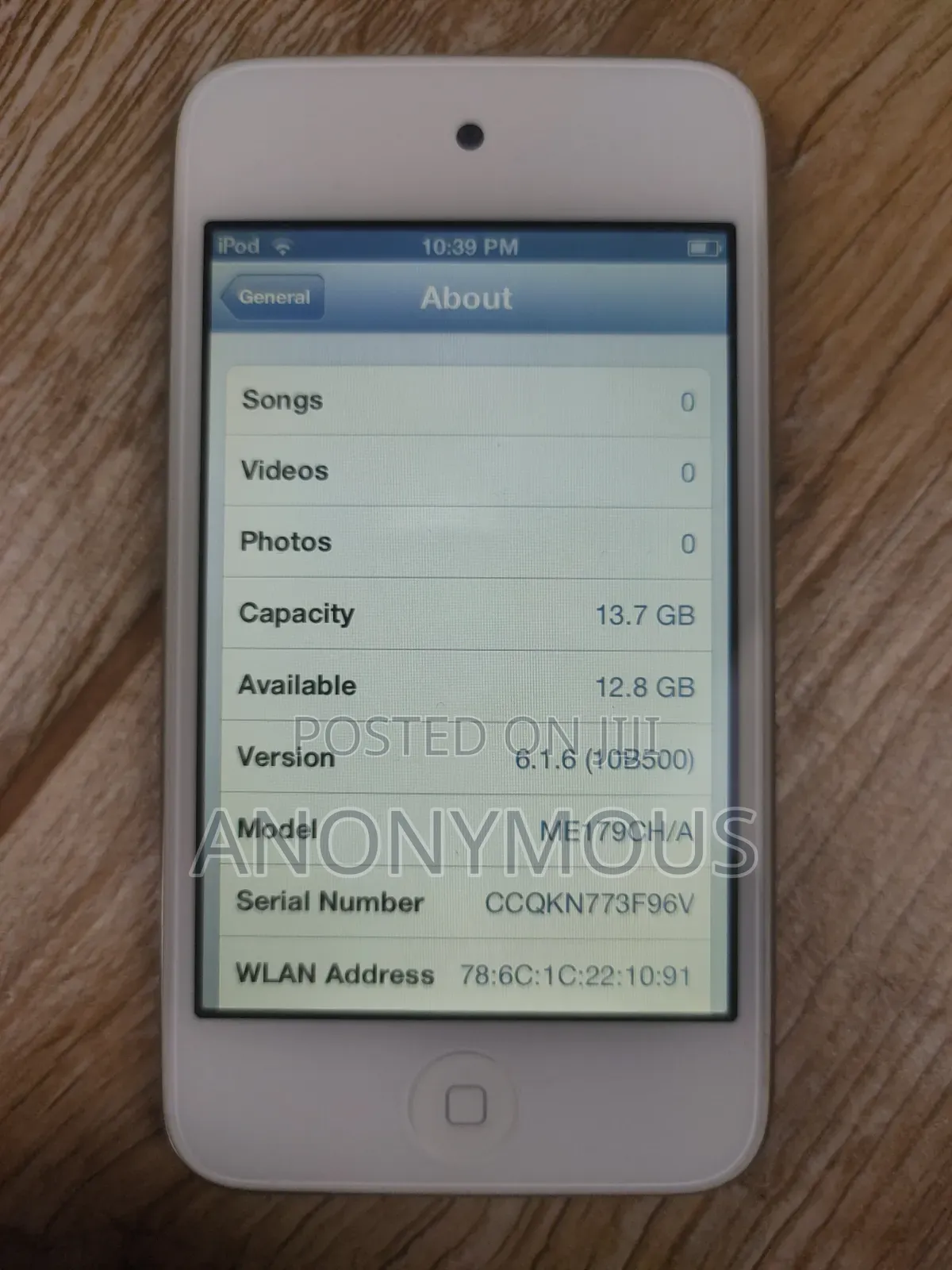 iPod Touch 4th Generation 16gb
