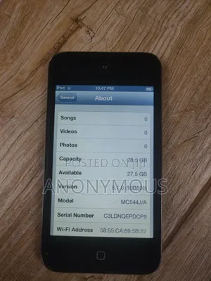 iPod Touch 4th Generation 32gb Storage