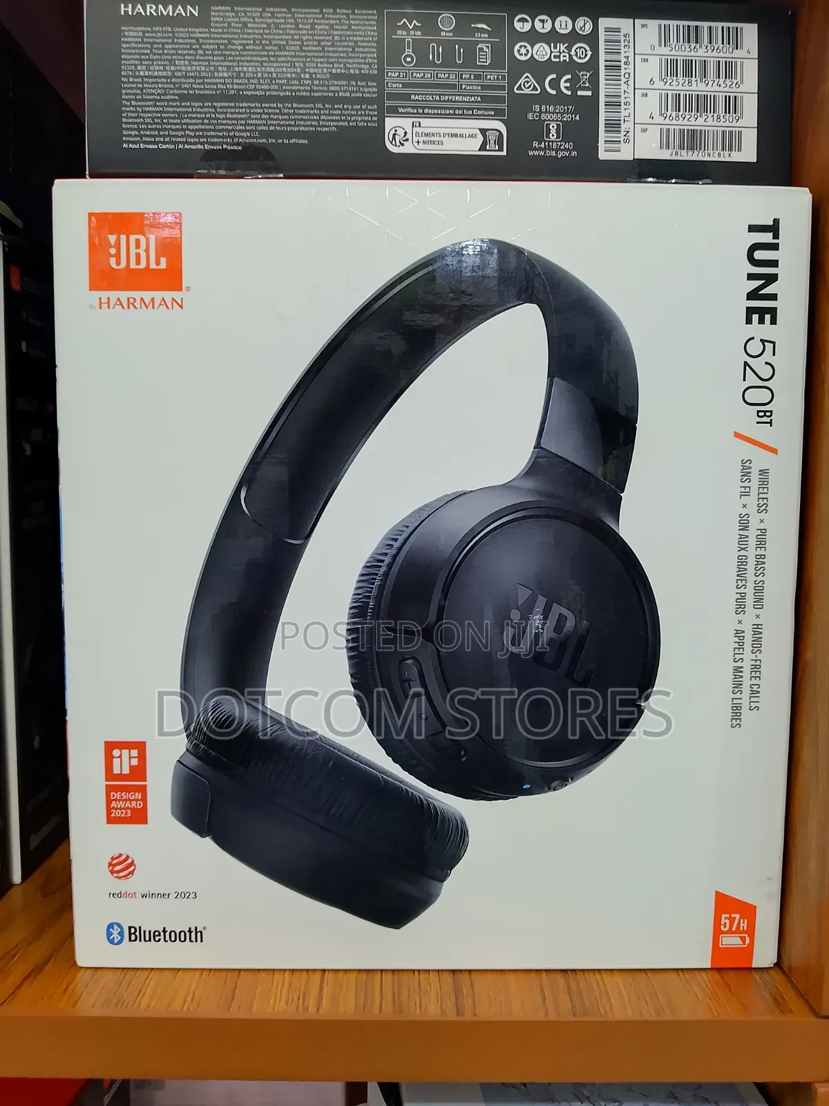 JBL Tune 530 Bt Wireless on-Ear Headphones