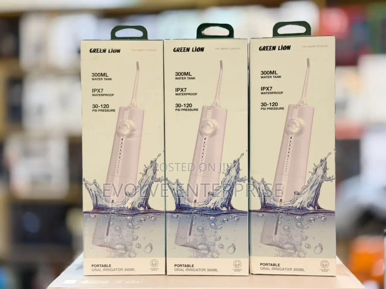 Green Lion Portable Oral Irrigator Dental Flosser