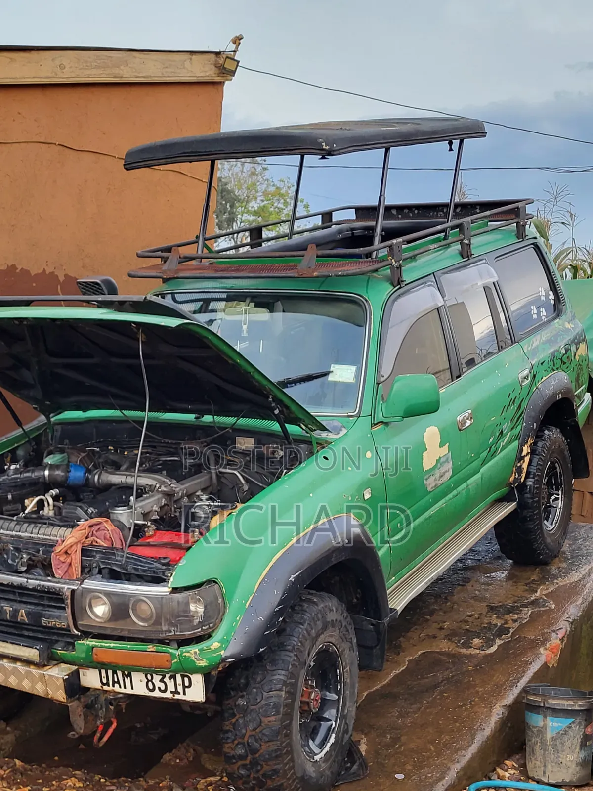 Toyota Land Cruiser HDJ 100 4.2 D 1998 Green