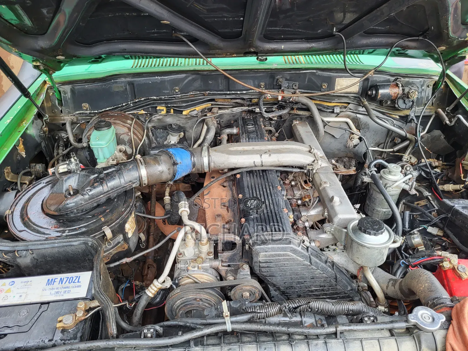 Toyota Land Cruiser HDJ 100 4.2 D 1998 Green
