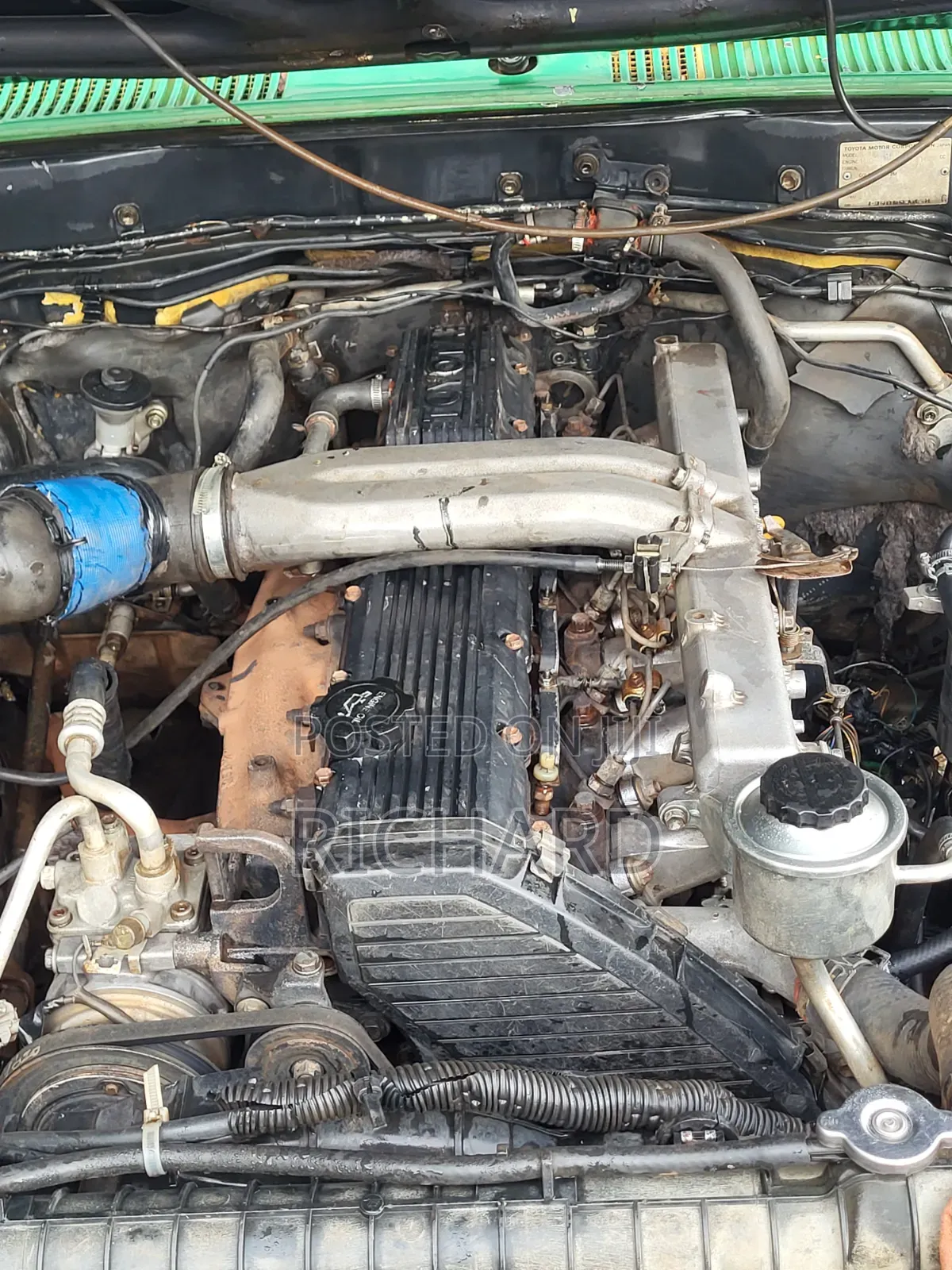 Toyota Land Cruiser HDJ 100 4.2 D 1998 Green