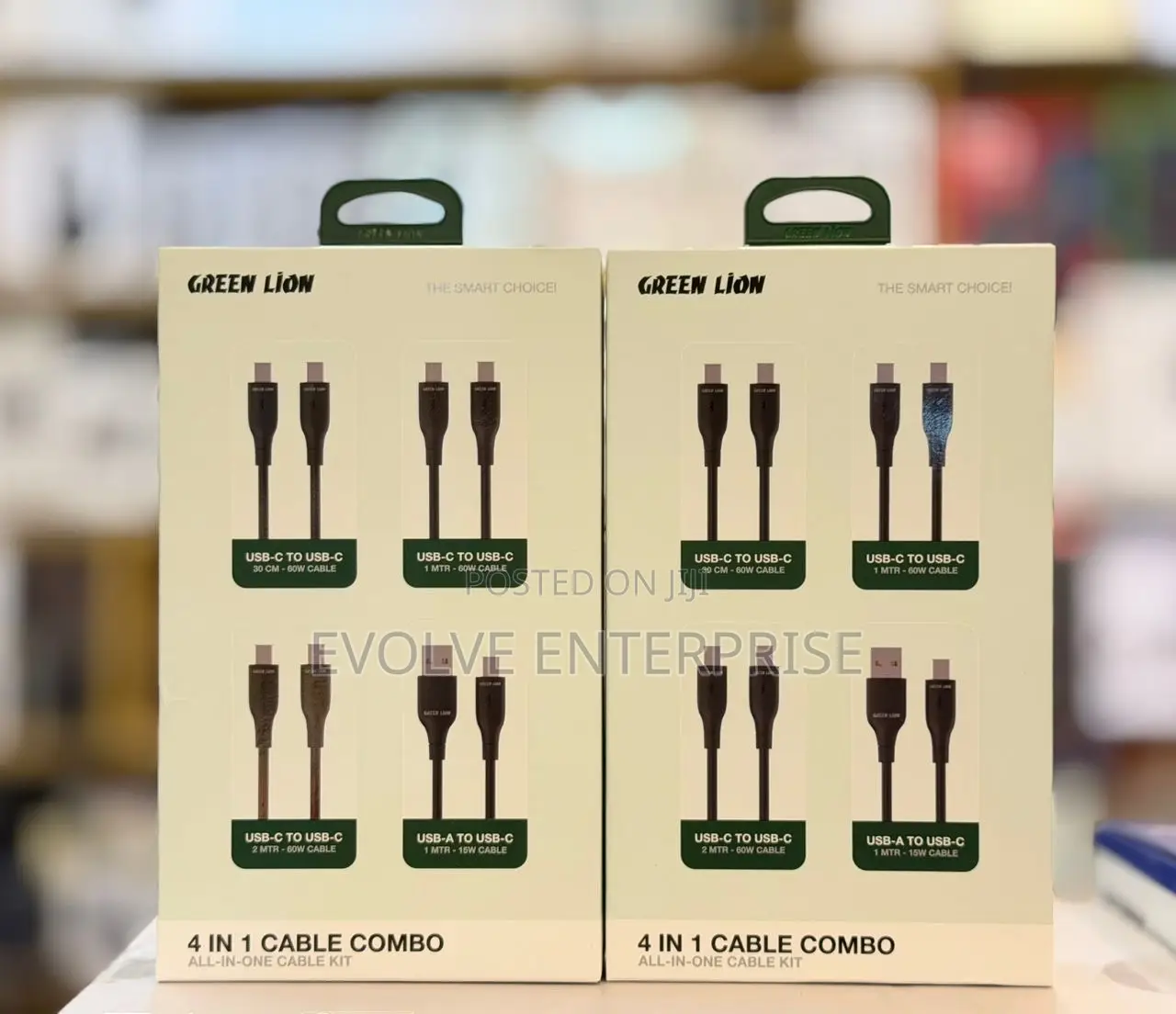 Green Lion 4in1 Cable Combo