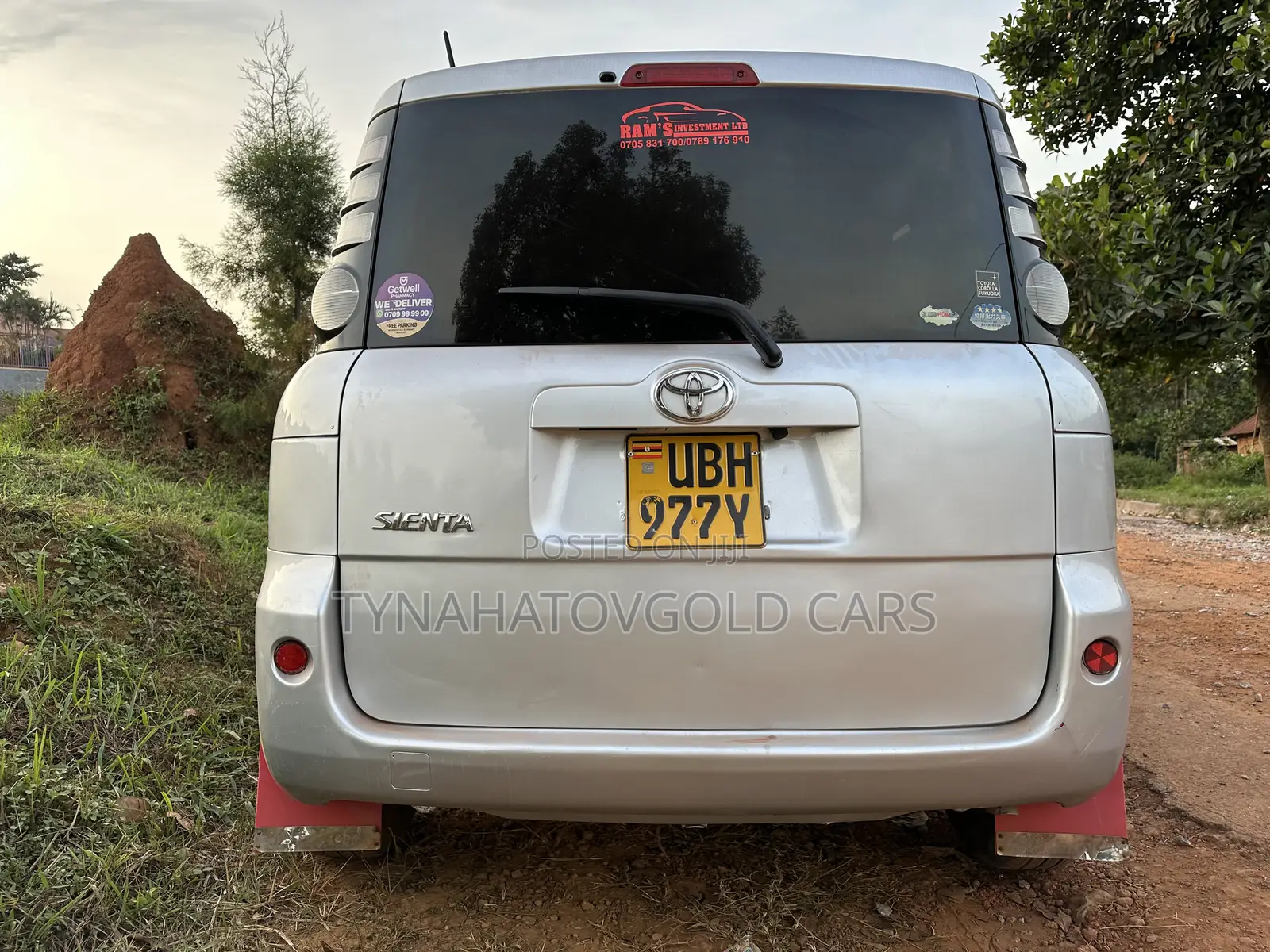 Toyota Sienta 2007 Silver