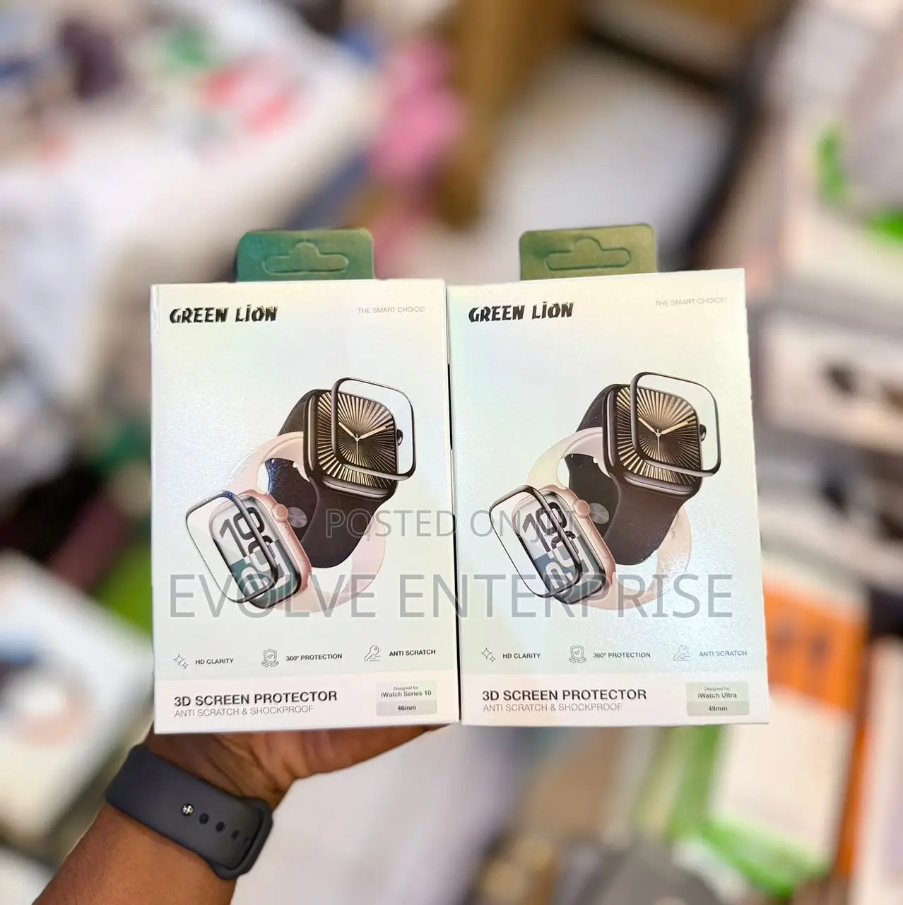 Green Lion Ultra Pro Hd Full Protection for Apple Watch 49mm, 46mm