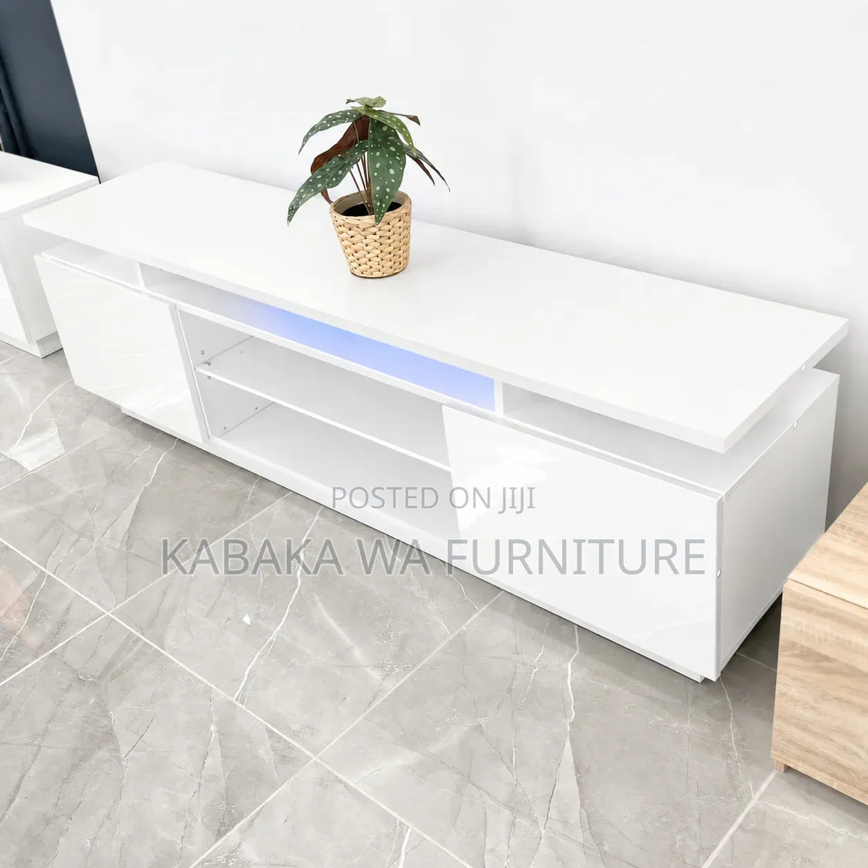 Mid-Century /Modern Tambour Door/ Tv Standtv Stand Tv Stand Tv /