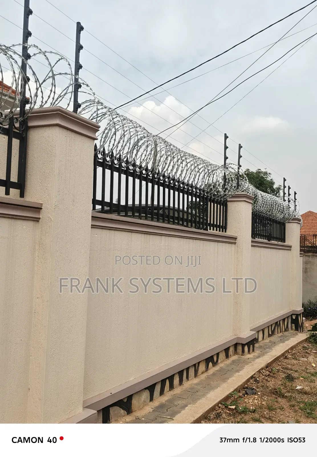 Electric Fence 247 With CCTV Cameras