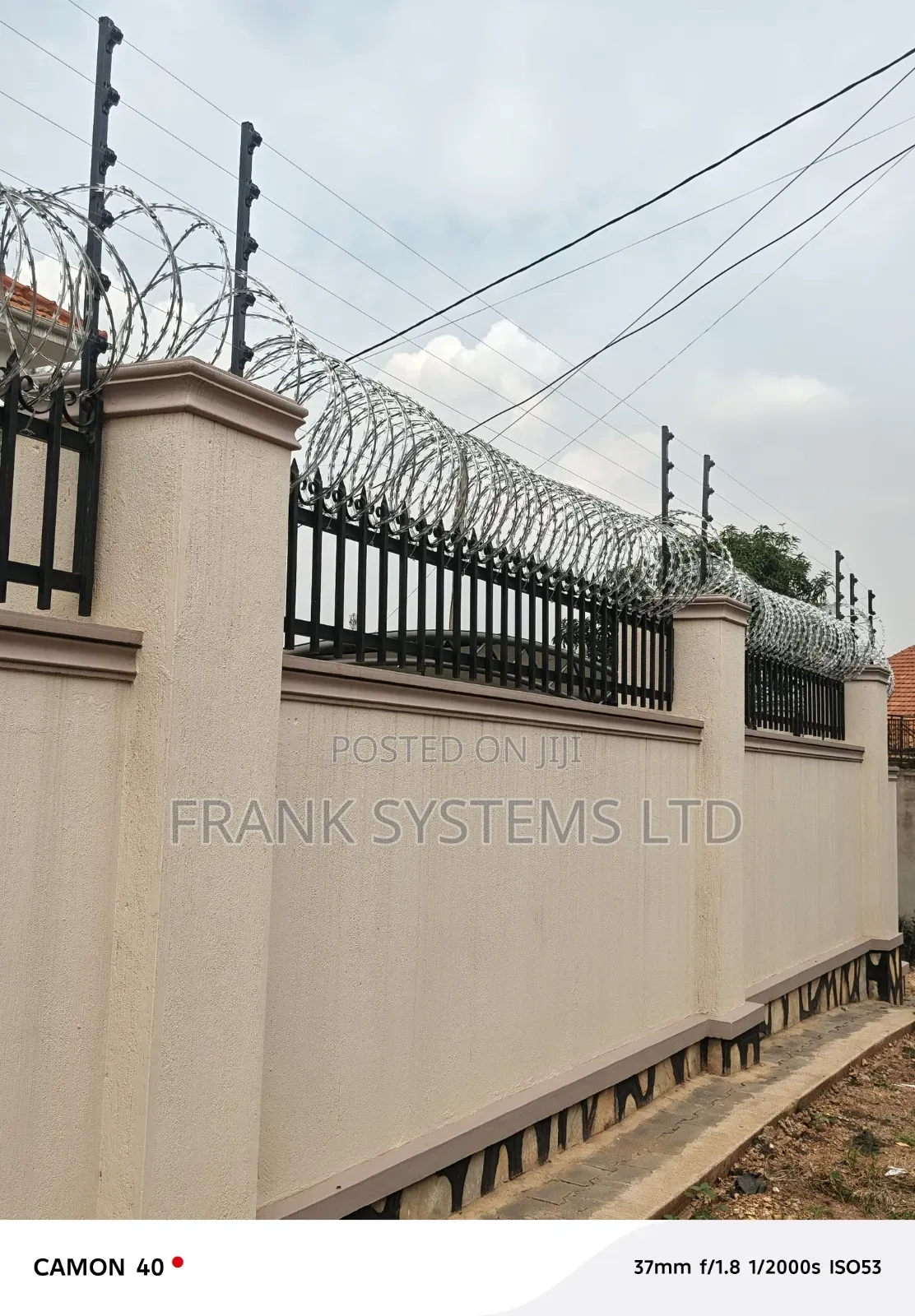 Electric Fence 247 With CCTV Cameras