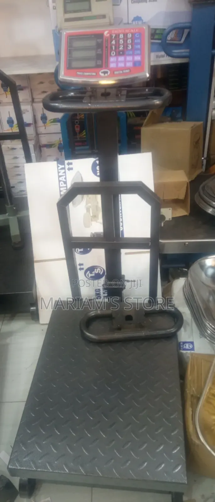 Commercial Industrial Digital Platform Weighing Scale With 700kg.