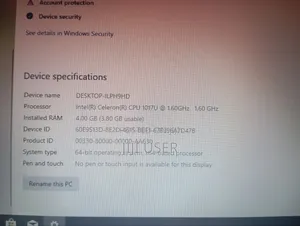 Laptop Acer Aspire E5 4GB Intel Celeron HDD 128GB