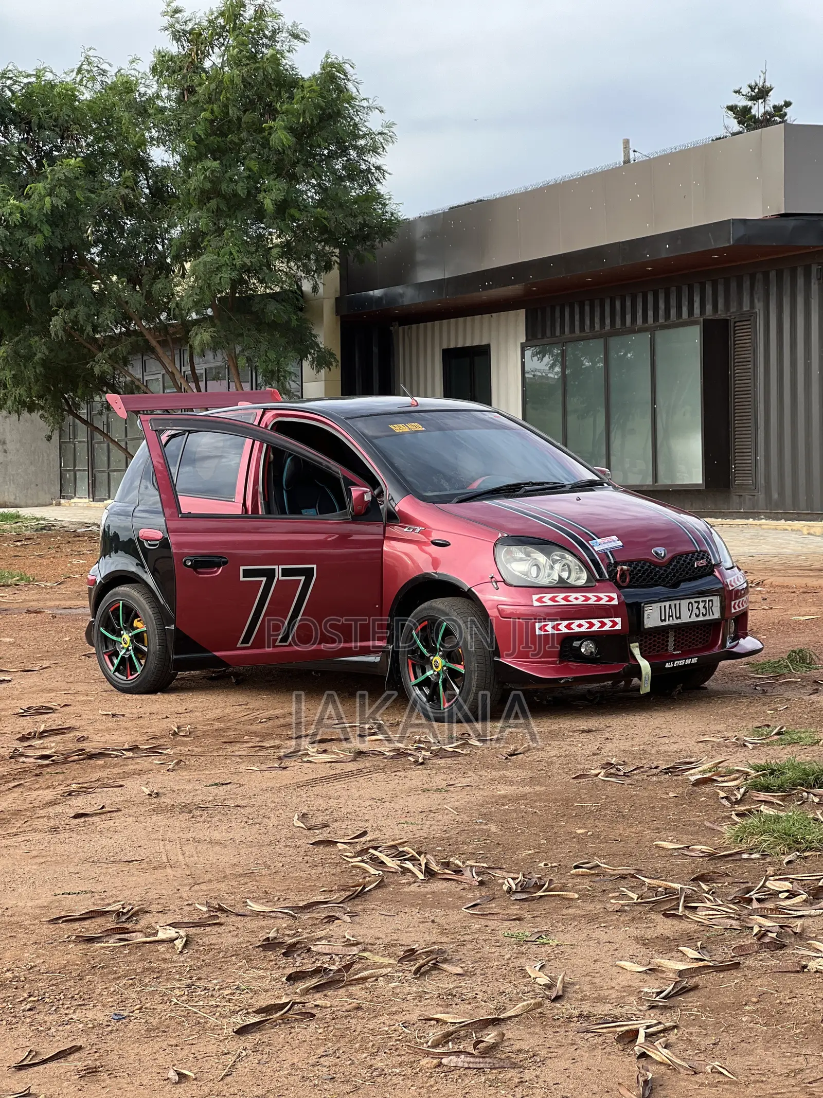 Toyota Vitz 1.0 FWD 5dr 2008 Red