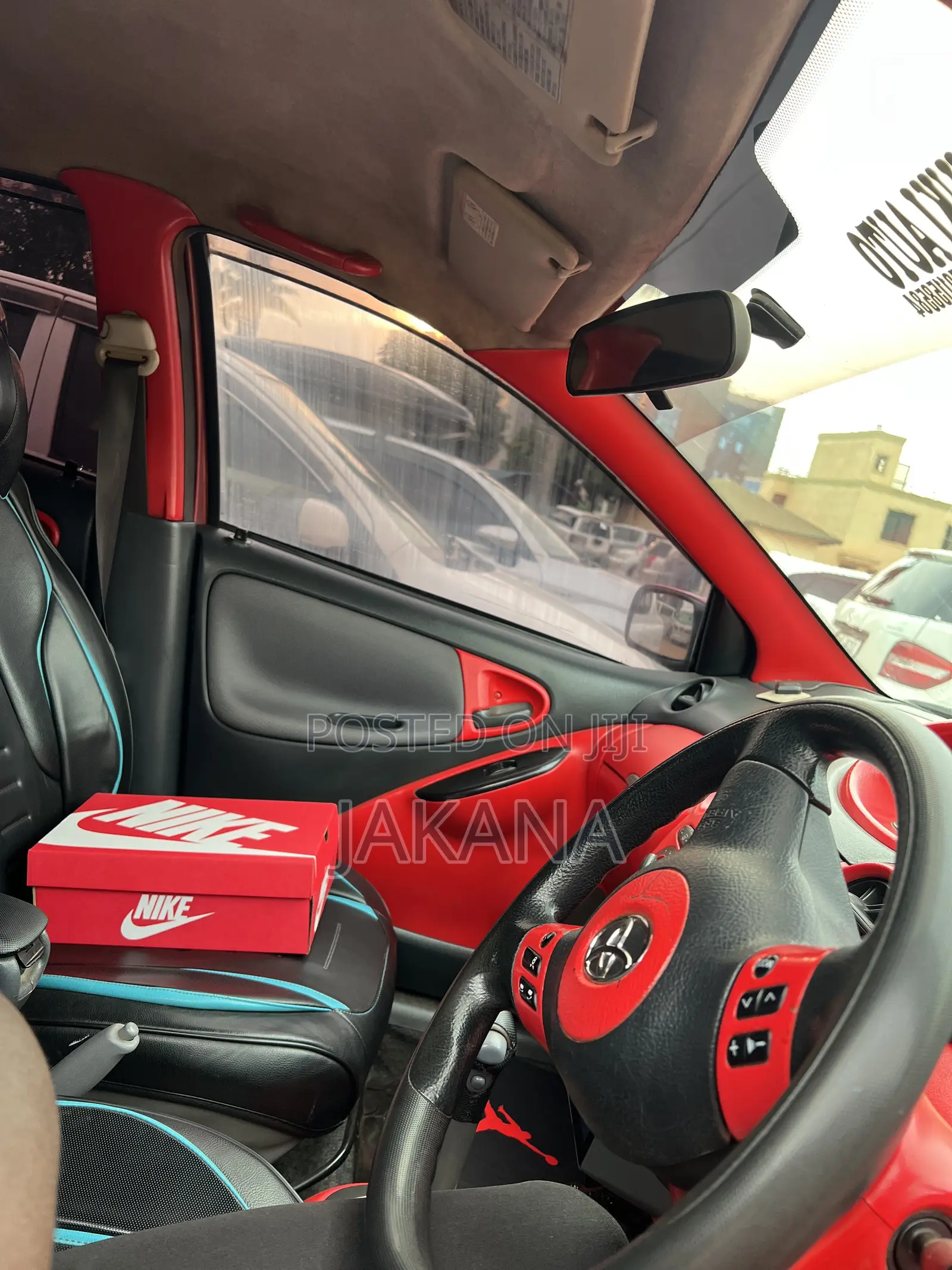 Toyota Vitz 1.0 FWD 5dr 2008 Red