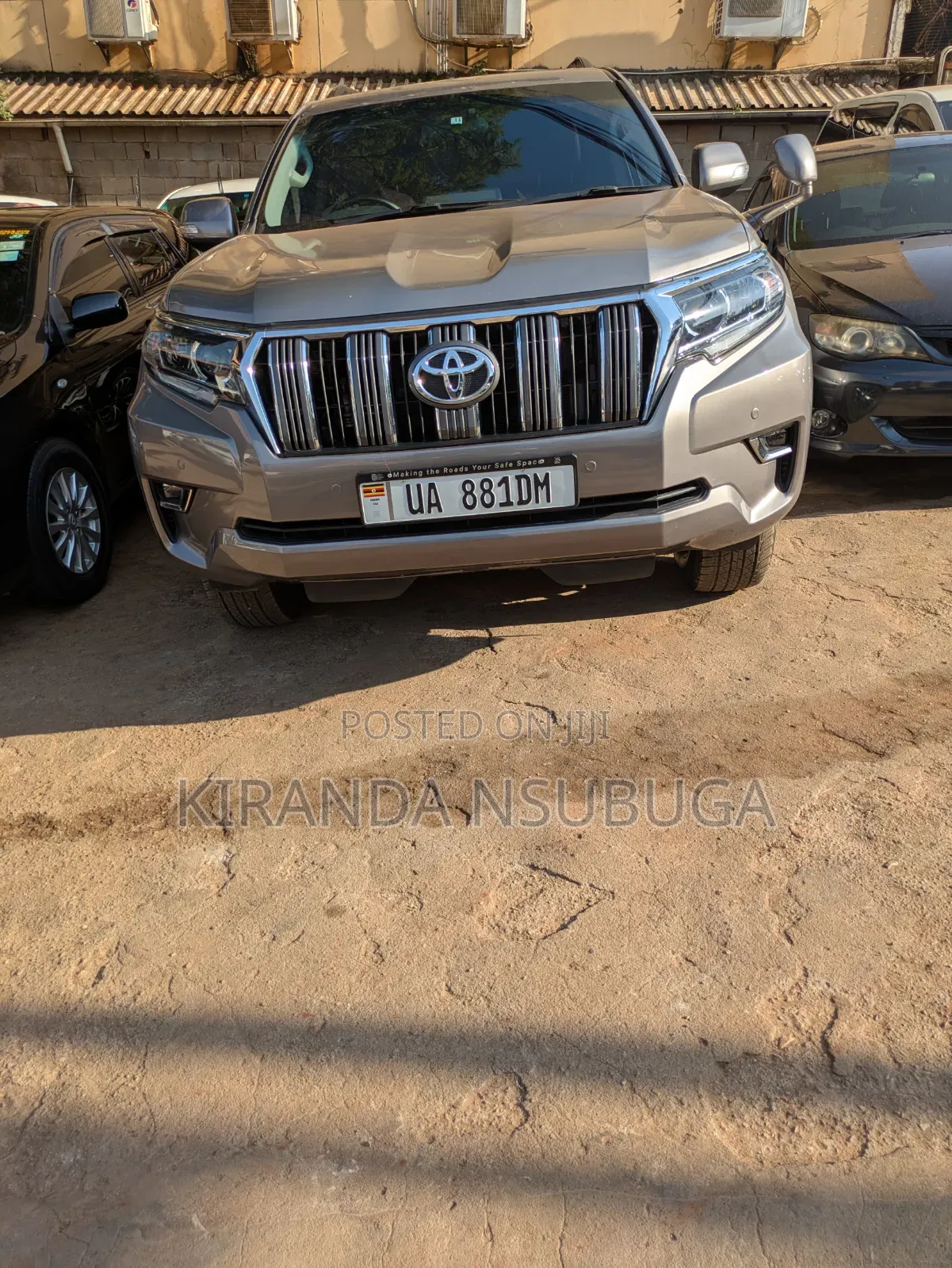 Toyota Land Cruiser Prado 2017 Gray