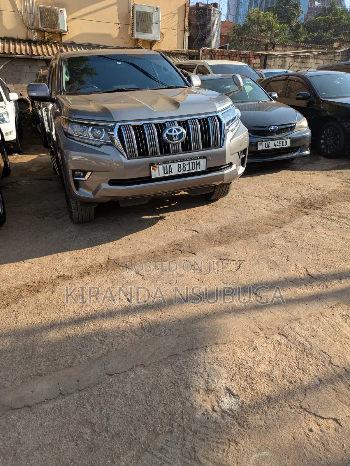 Toyota Land Cruiser Prado 2017 Gray