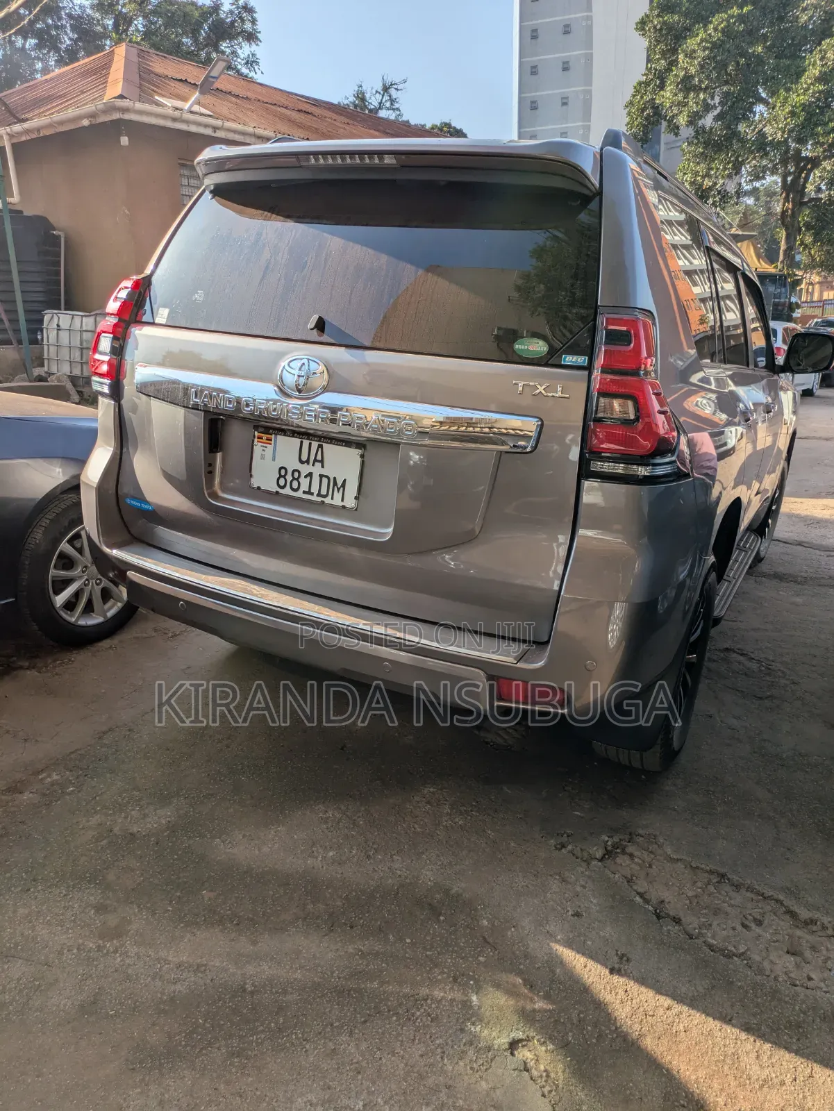 Toyota Land Cruiser Prado 2017 Gray