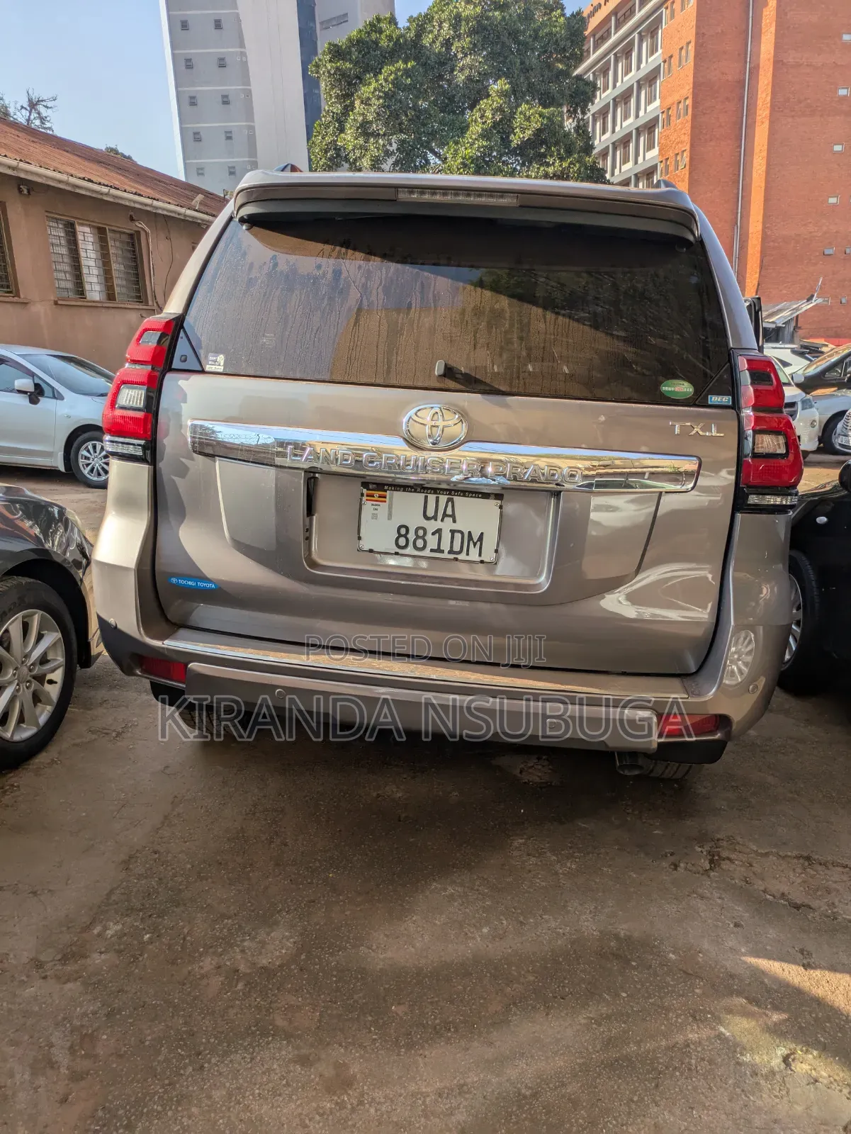 Toyota Land Cruiser Prado 2017 Gray